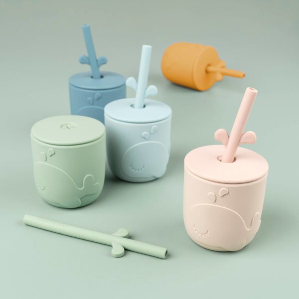 Peekaboo straw cup 2-pack Wally Powder - Image 3