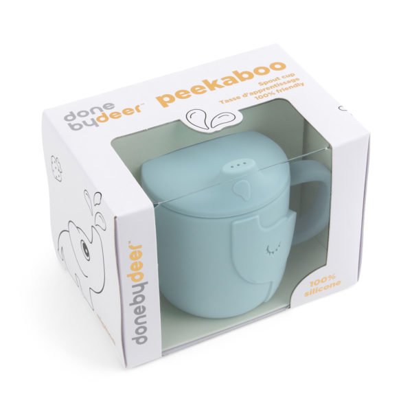 Peekaboo spout cup Elphee Blue - Image 4