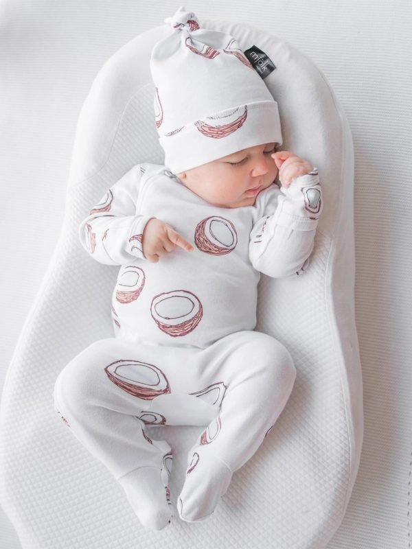 MJÖLK Sleepsuit Coconuts - Image 2