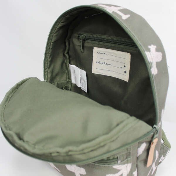 Backpack Kidzroom Army green, Planes - Image 10