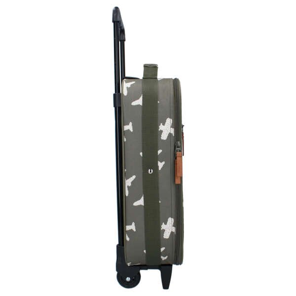 Trolley suitcase Kidzroom Army green, Planes - Image 3