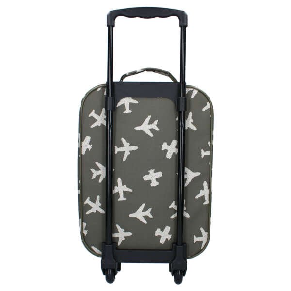 Trolley suitcase Kidzroom Army green, Planes - Image 4