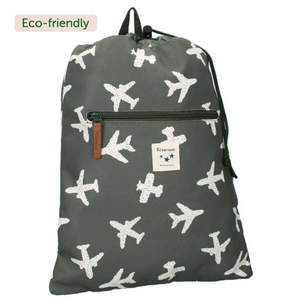 Gym bag Kidzroom Army Green, Planes - Image 5