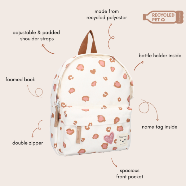 Backpack Kidzroom Leopard print - Image 3