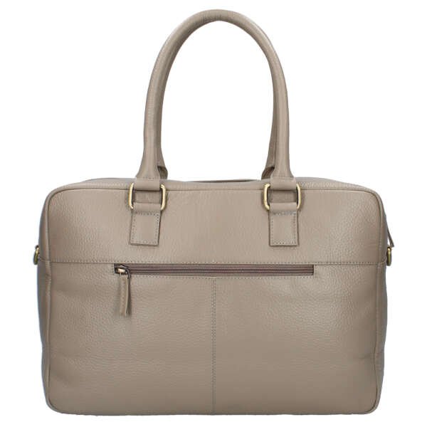 Leather Diaper bag Kidzroom Care Vienna Taupe - Image 5