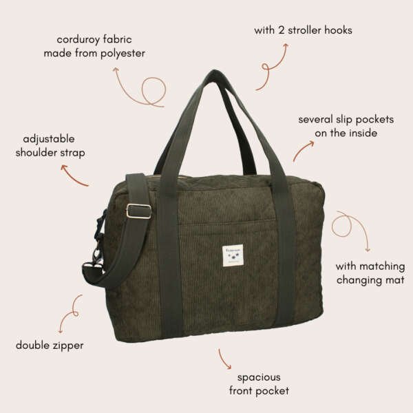 Diaper bag Kidzroom Care Milan Army - Image 11