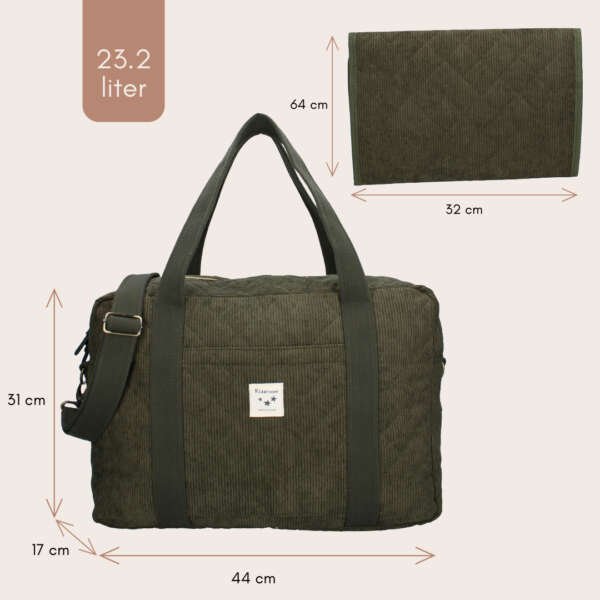 Diaper bag Kidzroom Care Milan Army - Image 12