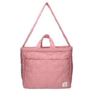 pink diaper bag