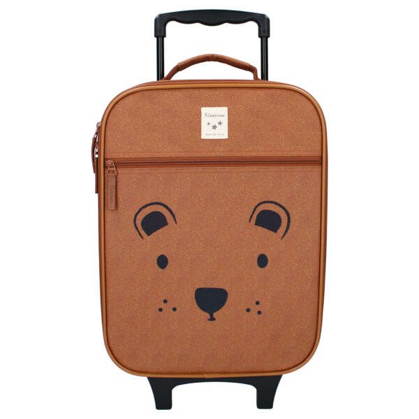 Trolley suitcase Brown Bear