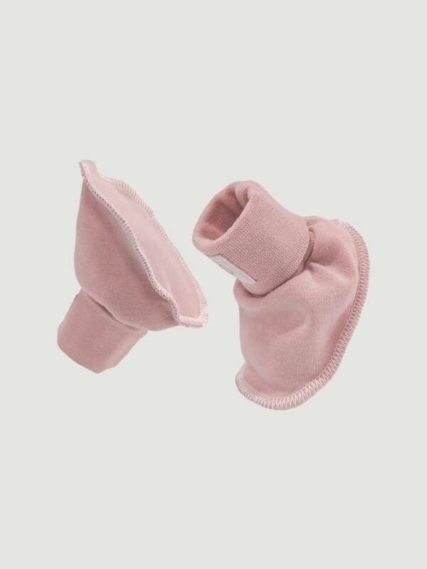 Baby Booties, Desert Rose - Image 2