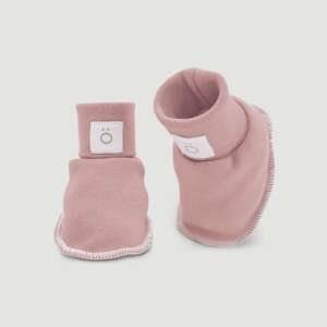 Baby Booties, Desert Rose