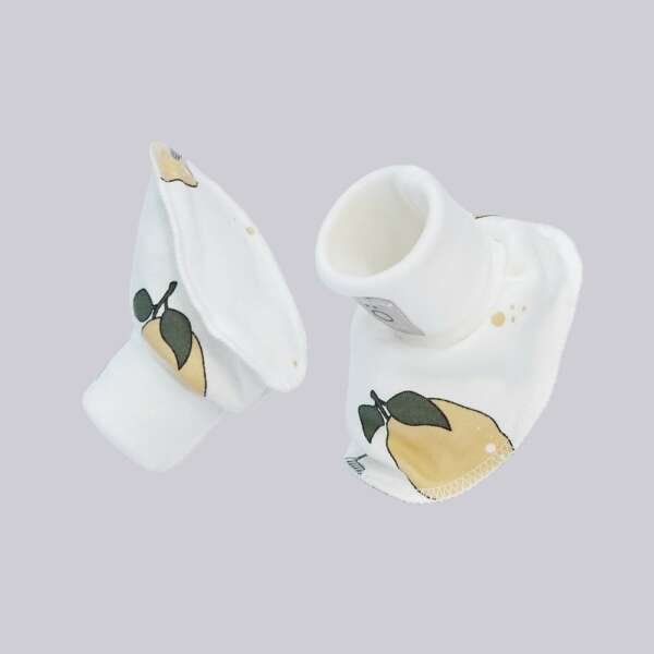 Baby Booties, Lemons - Image 2