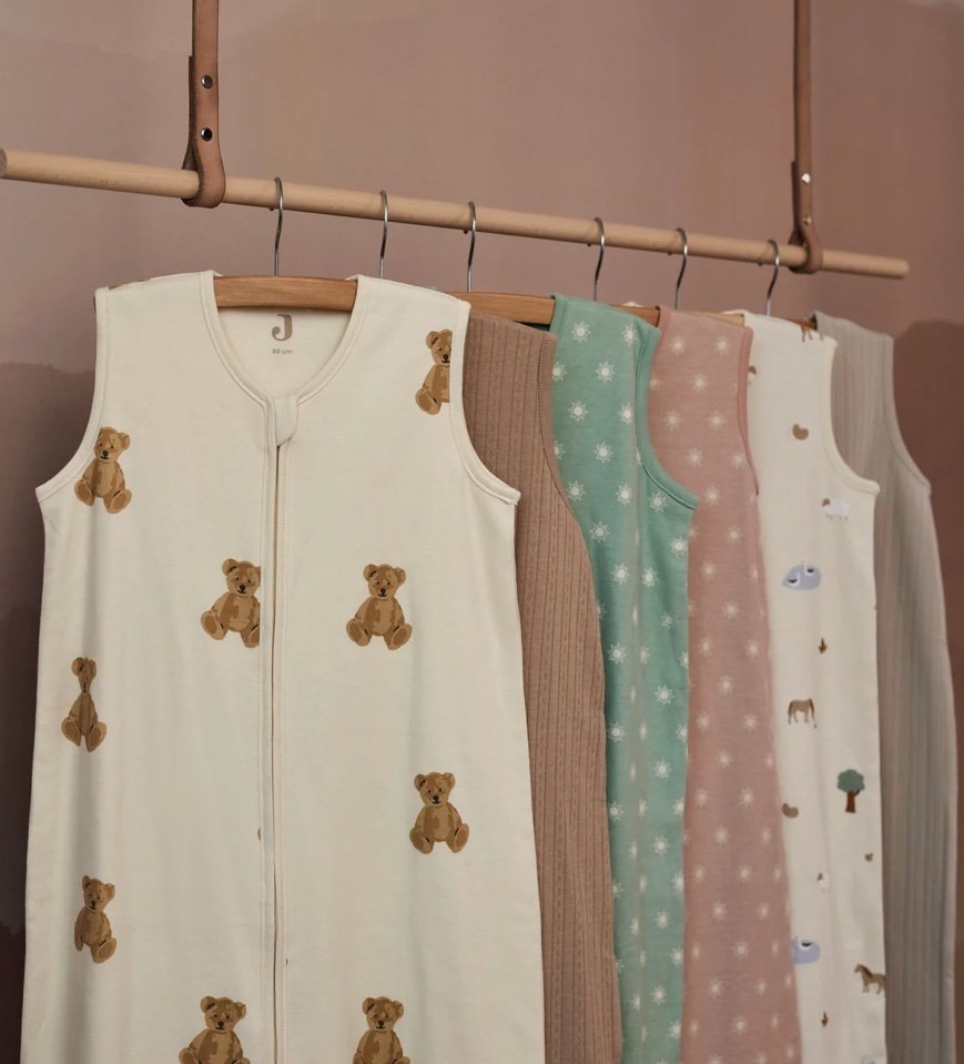 Baby Sleeping Bag - Jersey - Teddy Bear - Image 3