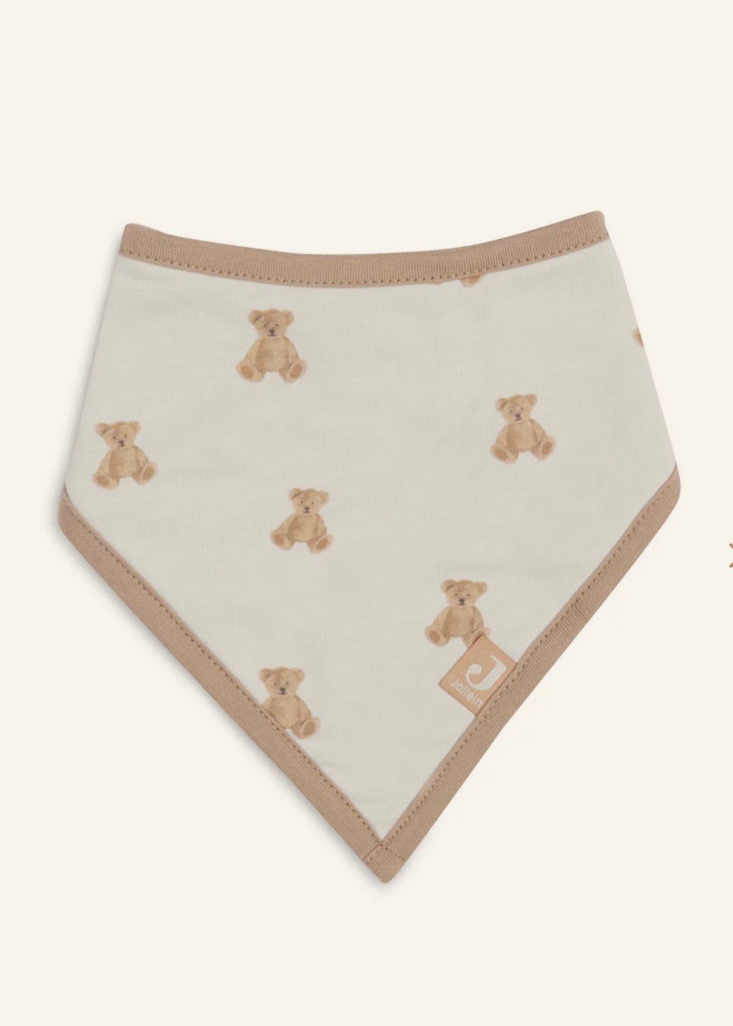 Bib Bandana - Teddy Bear - 2 Pack - GOTS - Image 2